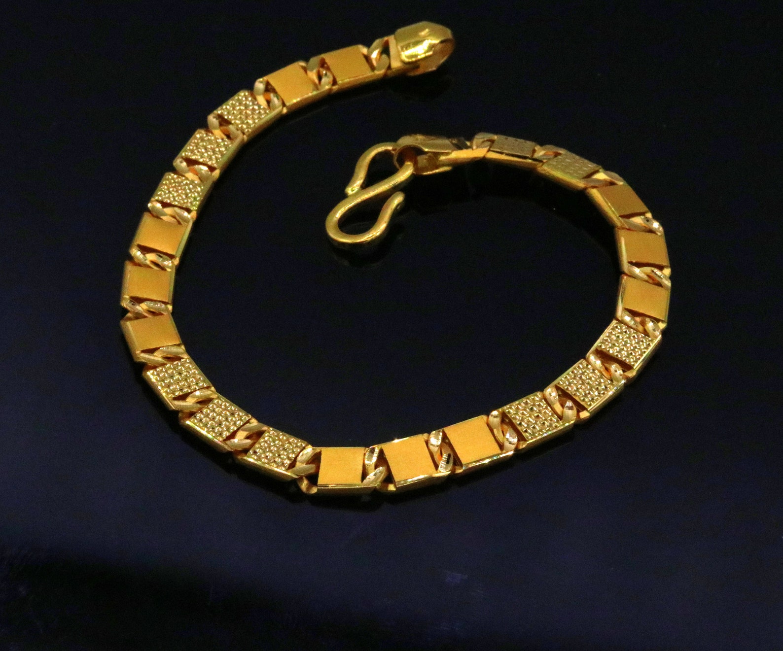 Genuine 22kt yellow gold handmade solid gold bar Royal nawabi Etsy