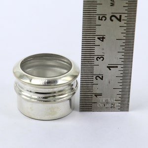 Petite boîte kajal faite main en argent pur 999, boîte à tabac, boîte de rangement pour ustensiles en argent, boîte en argent, boîte personnelle accessoires pour hommes stb744