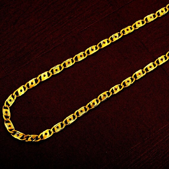 Nawabi chain hotsell design gold