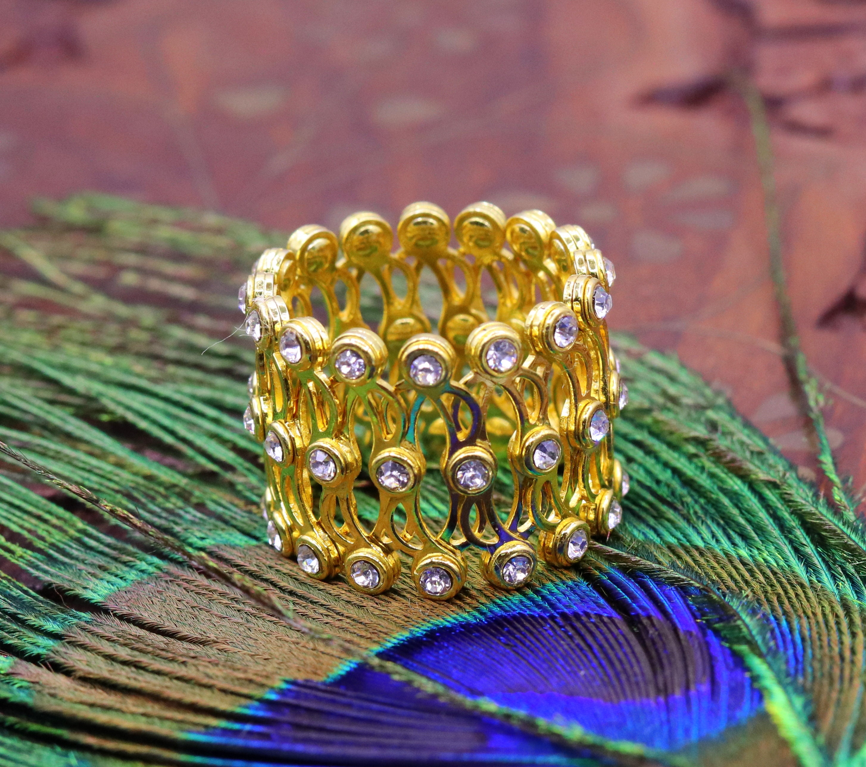 Convertible Bracelet Ring in Gold with Diamond Flower Clasp | Convertible  bracelets, Ring bracelet, Diamond flower