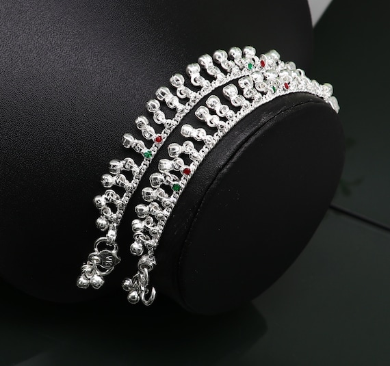 5" solid Sterling silver handmade Stunning waved … - image 7