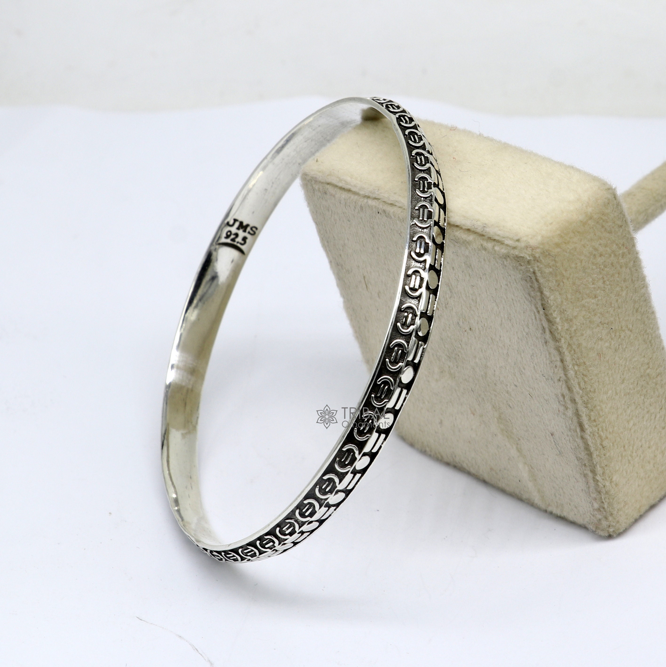 925 Sterling Silver Handmade Punjabis Shikha Men's 