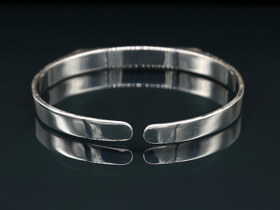 シルバー925 Silver プレーンバングル/フルハンドメイド