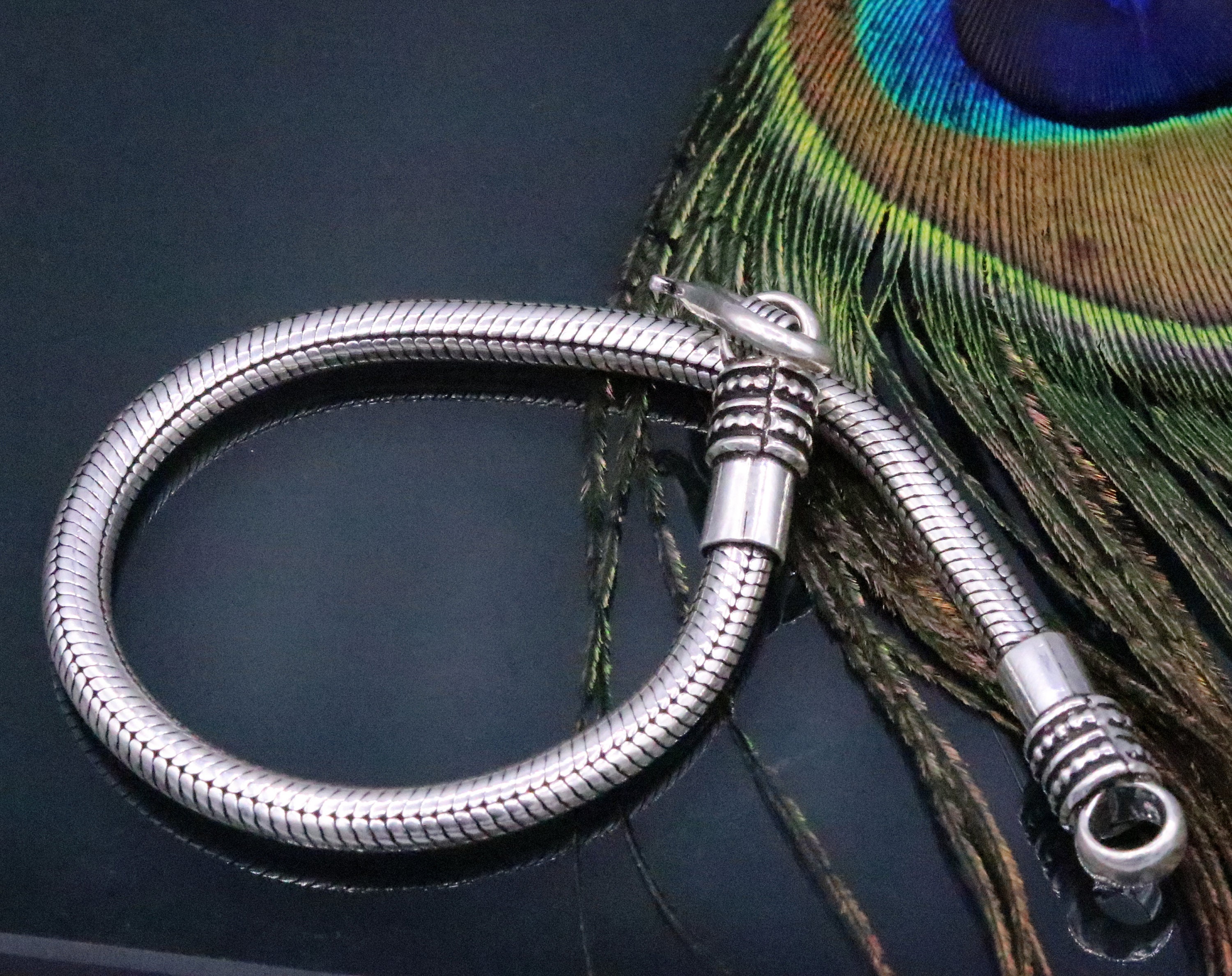 6 to 8.5 Inch 4.5mm Amazing Vintage Style Snake Chain Design