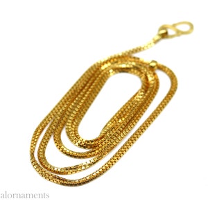 14k Solid Yellow Gold 1.5mm Italian Diamond Cut Rope Chain Extender 1 to  10