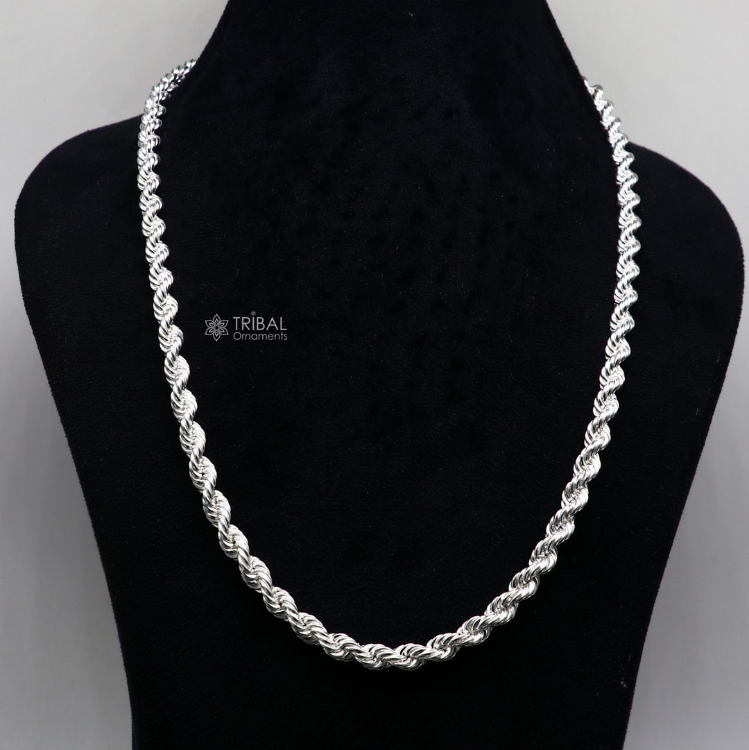 アクセサリー gagan rope chain necklace silver925 rope chain – GAGAN