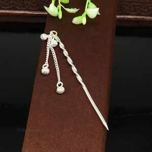 3.5 inches long handmade solid sterling silver eyeliner stick, kajal sticks, surma stick, fabulous brides vintage style gift su394