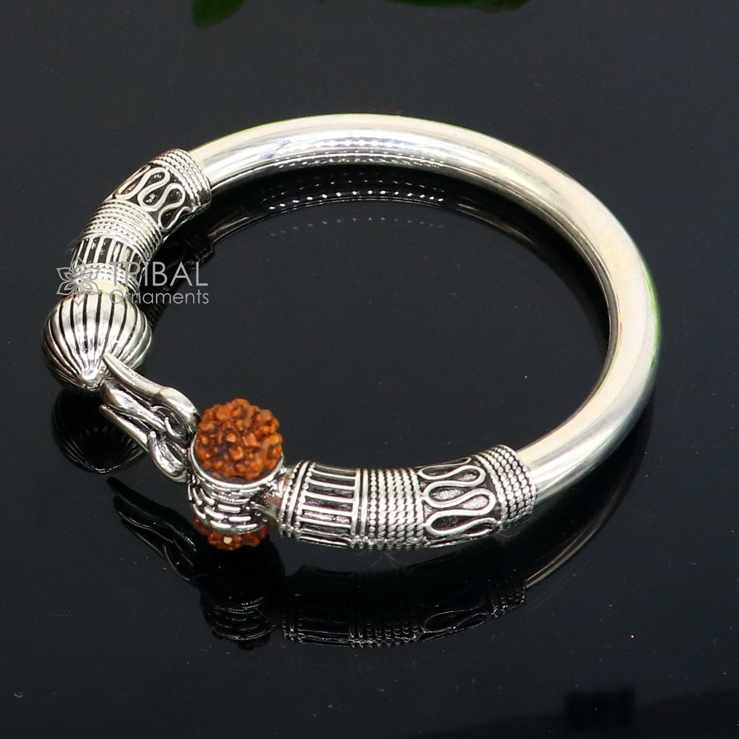 925 Sterling Silver Handmade Plain Shiny Lord Shiva Trident