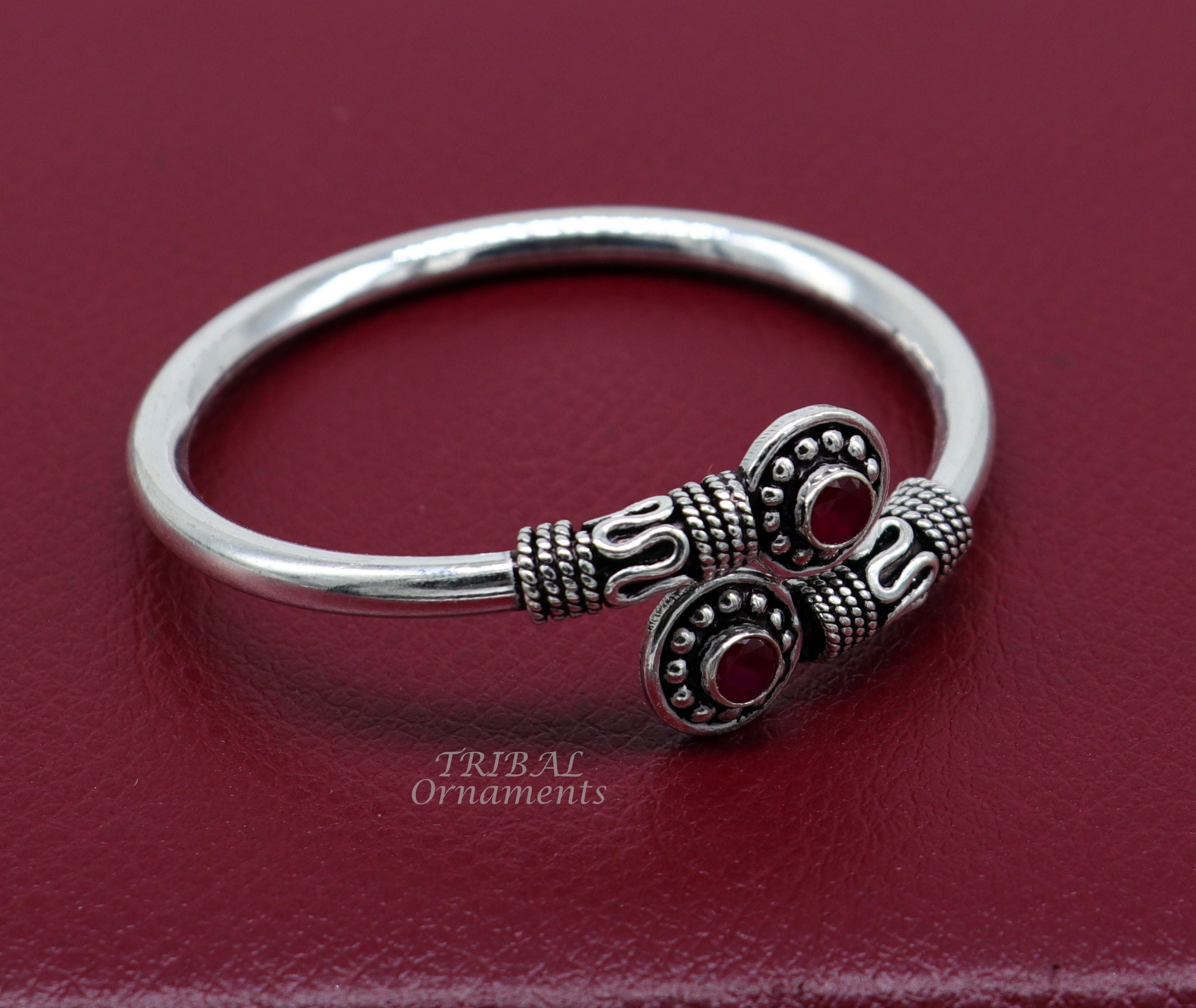 925 Sterling Silver Handmade Plain Shiny Baby Bangle 925 Sterling Silver Handmade Plain Shiny Baby Bangle
