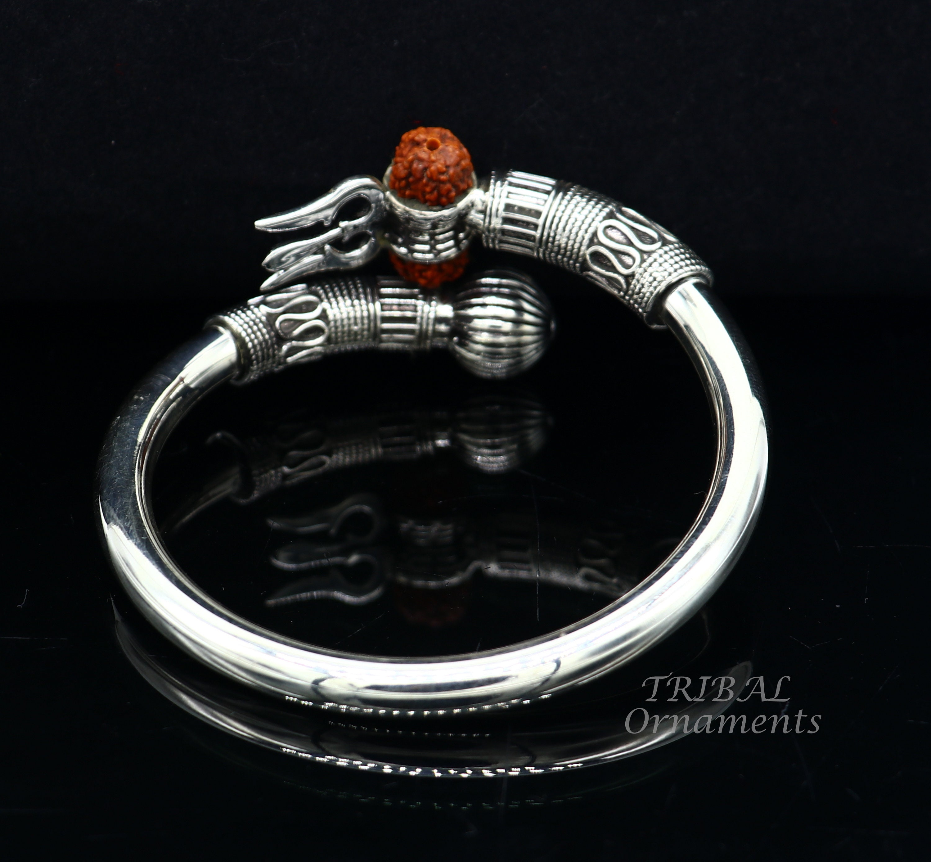 925 Sterling Silver Handmade Plain Shiny Lord Shiva Trident 925 Sterling Silver Handmade Plain Shiny Lord Shiva Trident