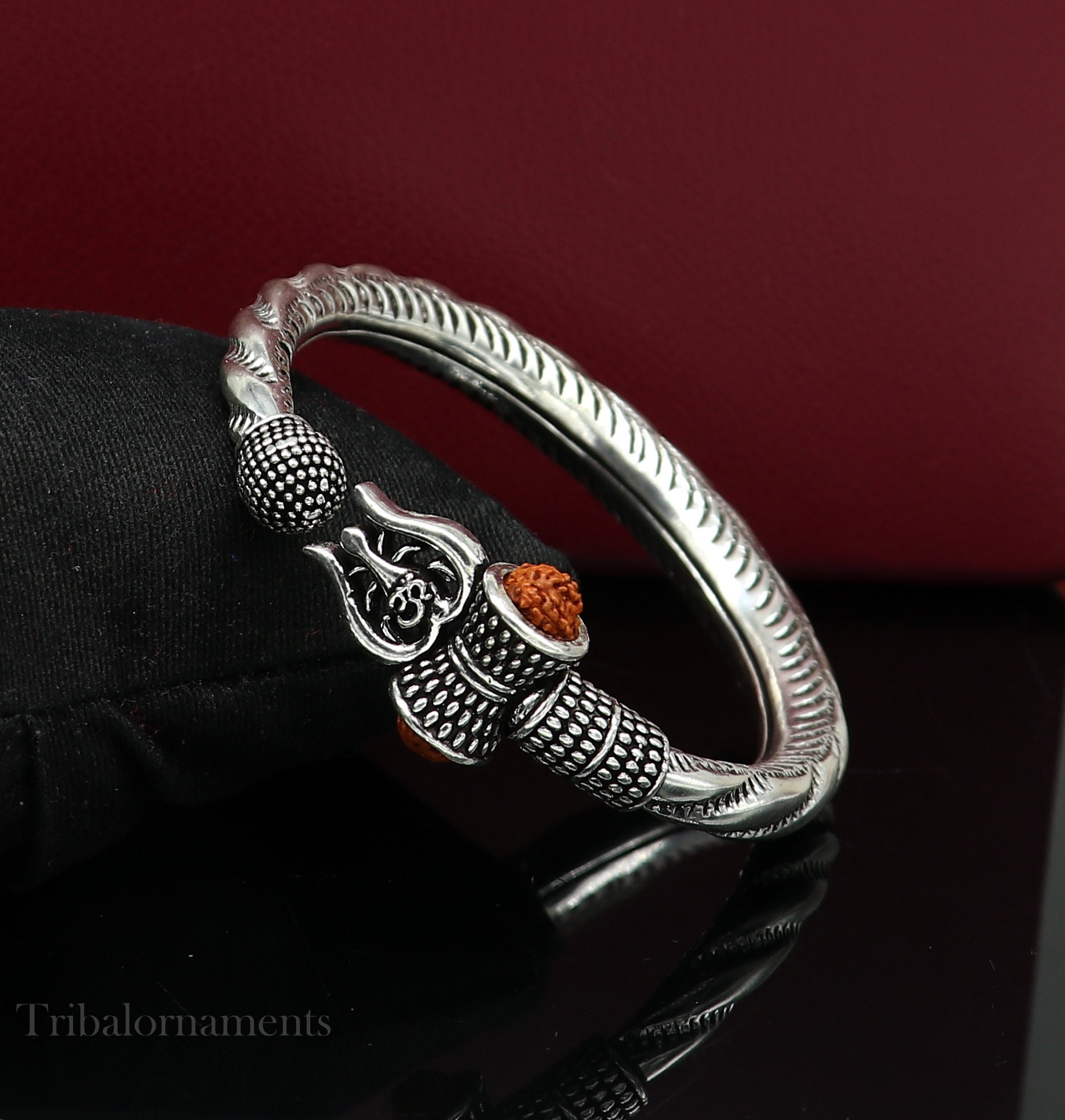 925 Sterling Silver Handmade Lord Shiva Trident Trishul Trishool