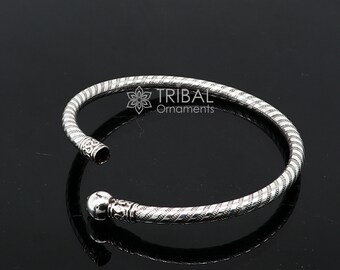 925 Sterling Silver Handmade Plain Design Cultural Trendy 925 Sterling Silver Handmade Plain Design Cultural Trendy