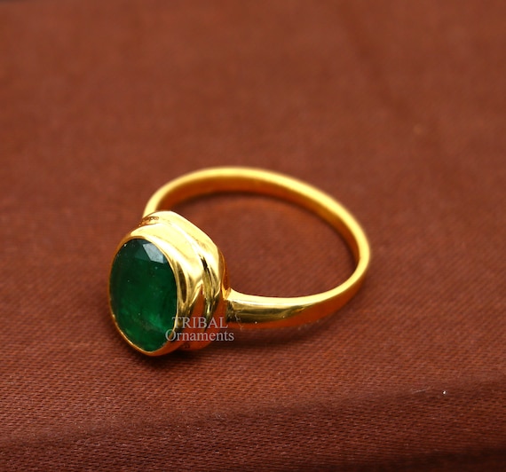 The Celina Emerald Ring - Diamond Jewellery at Best Prices in India |  SarvadaJewels.com