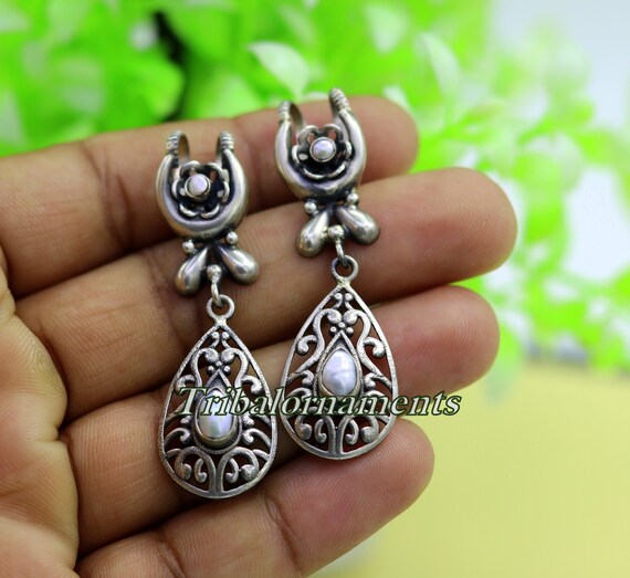 Orecchino a clip in argento sterling riciclato: clip per cartilagine