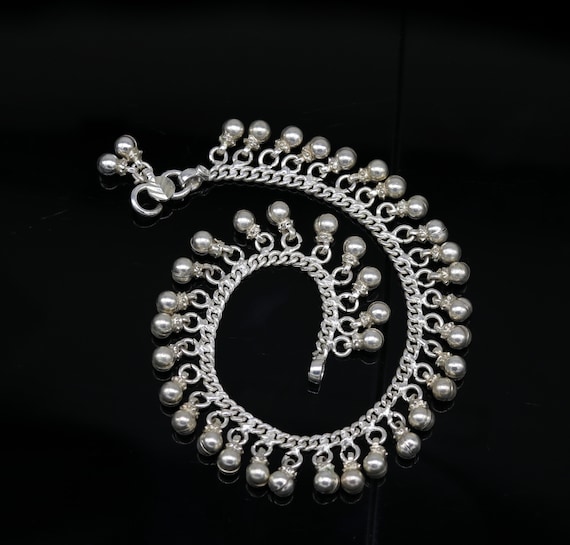 Solid sterling silver handmade vintage antique no… - image 3