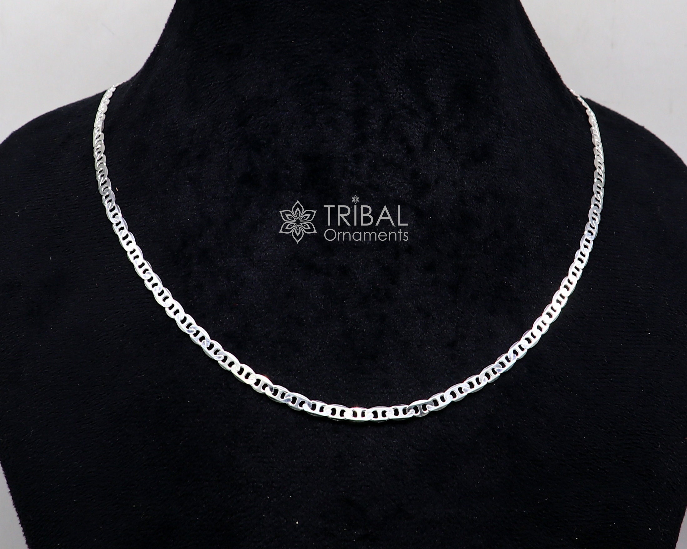 Collana Snake Argento 925 Collana Catena Serpente In Argento Sterling 925 Placcato Lunghezza Regolabile 16 N 845691 - Foto 9