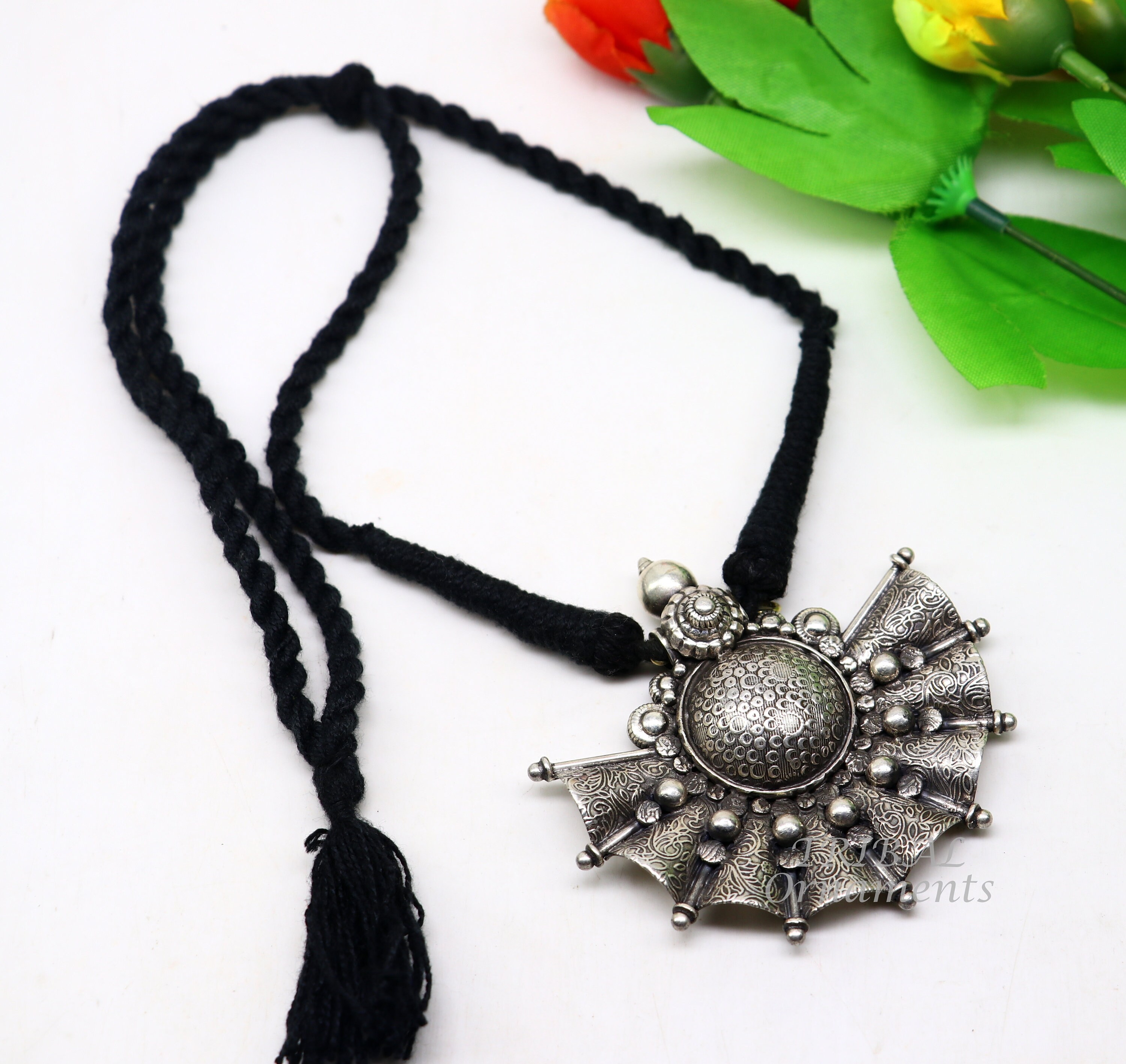 Collana Uomo In Argento Sterling 925 Con Ciondolo Teschio E Proiettile