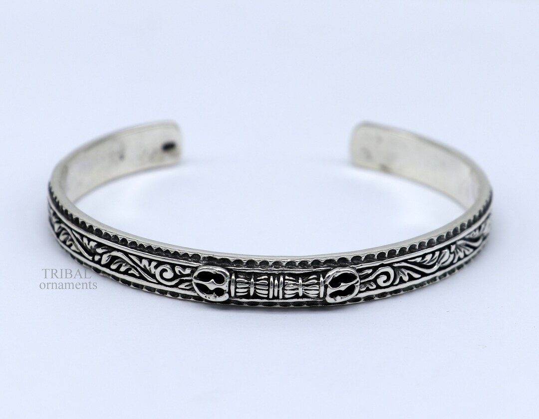 925 スターリングシルバー ハンドメイド ヴィンテージ VAJRA デザイン