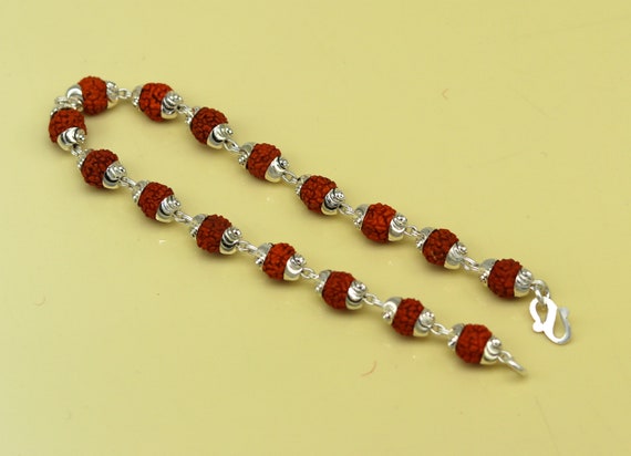 Showroom of Silver mahakal rudraksh bracelet | Jewelxy - 239569