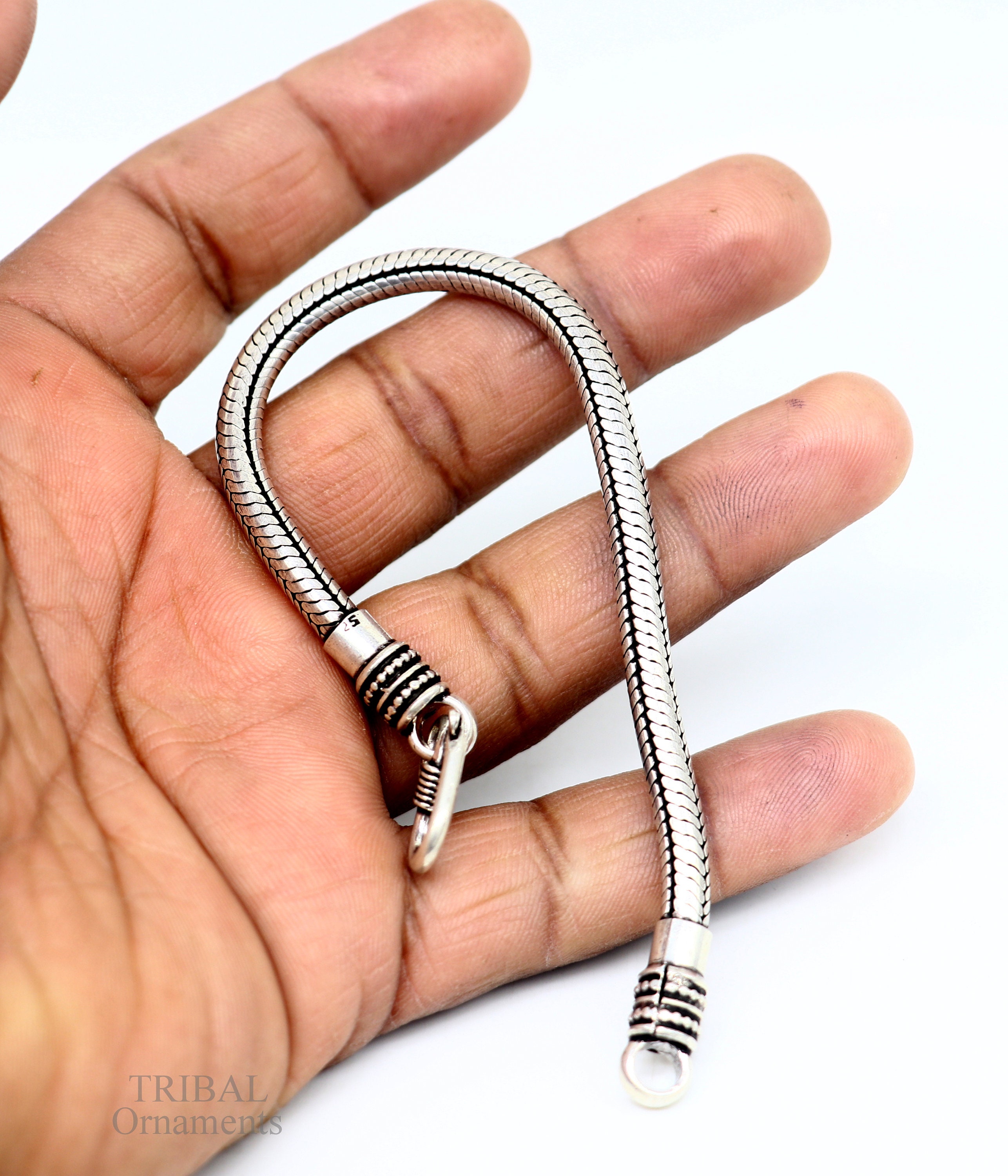 4.5MM Amazing Vintage Design Customized Stylish Snake Chain 4.5MM Amazing Vintage Design Customized Stylish Snake Chain