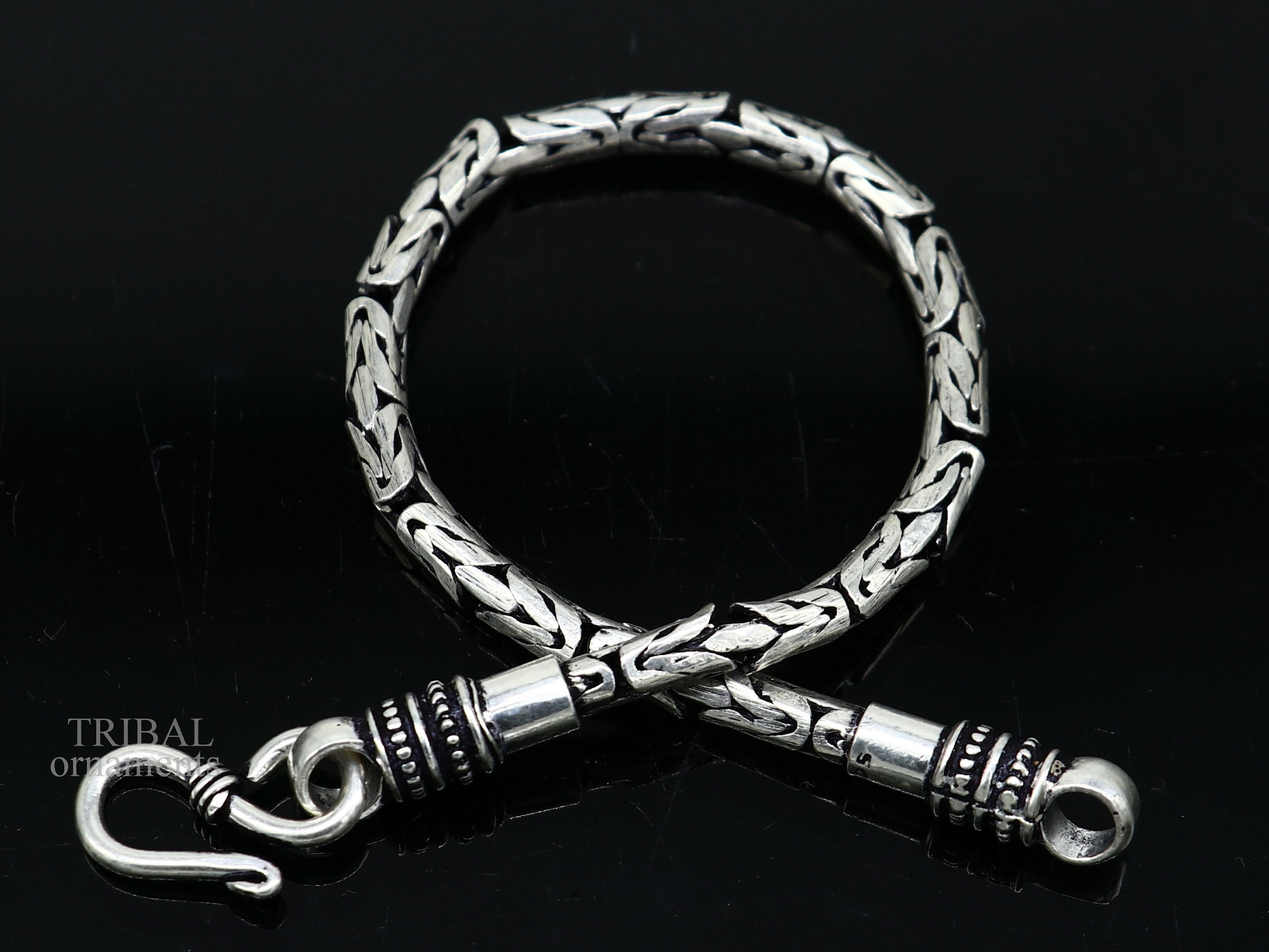 All Size 4MM Vintage Style Handmade Solid 925 Sterling All Size 4MM Vintage Style Handmade Solid 925 Sterling