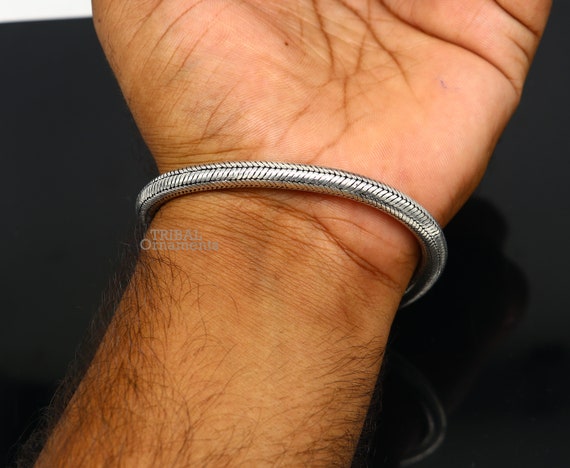 6MM Solid 925 Sterling Silver Handmade Amazing Snake Chain