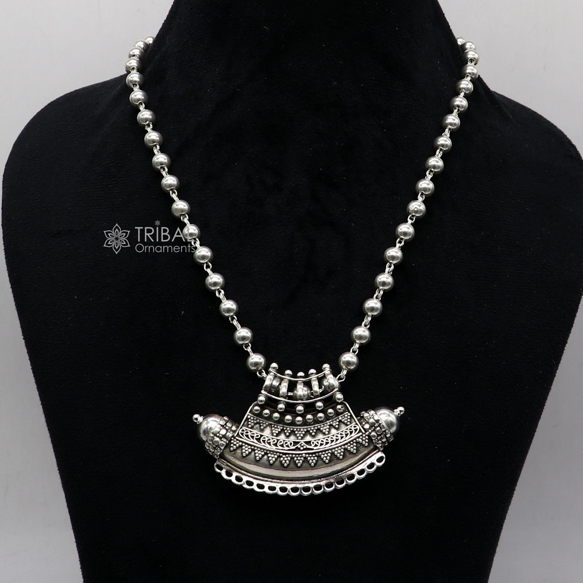 アクセサリー 80s vintage indian necklace Item # 467Z- Vintage 50's Zuni Turquoise Inlay Teardrop
