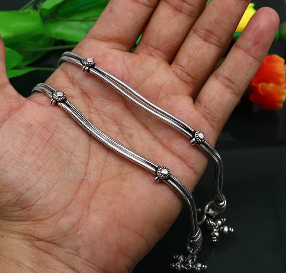 【TATIANA】(Silver925) Ball n Snake Chain Layered Bracelet TATIANA】(Silver925) Ball n Snake Chain Layered Bracelet