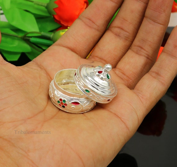 Solid Sterling Silver Unique Antique Design Handmade Brides