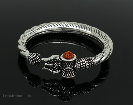 925 Sterling Silver Handmade Lord Shiva Trident Trishul Trishool