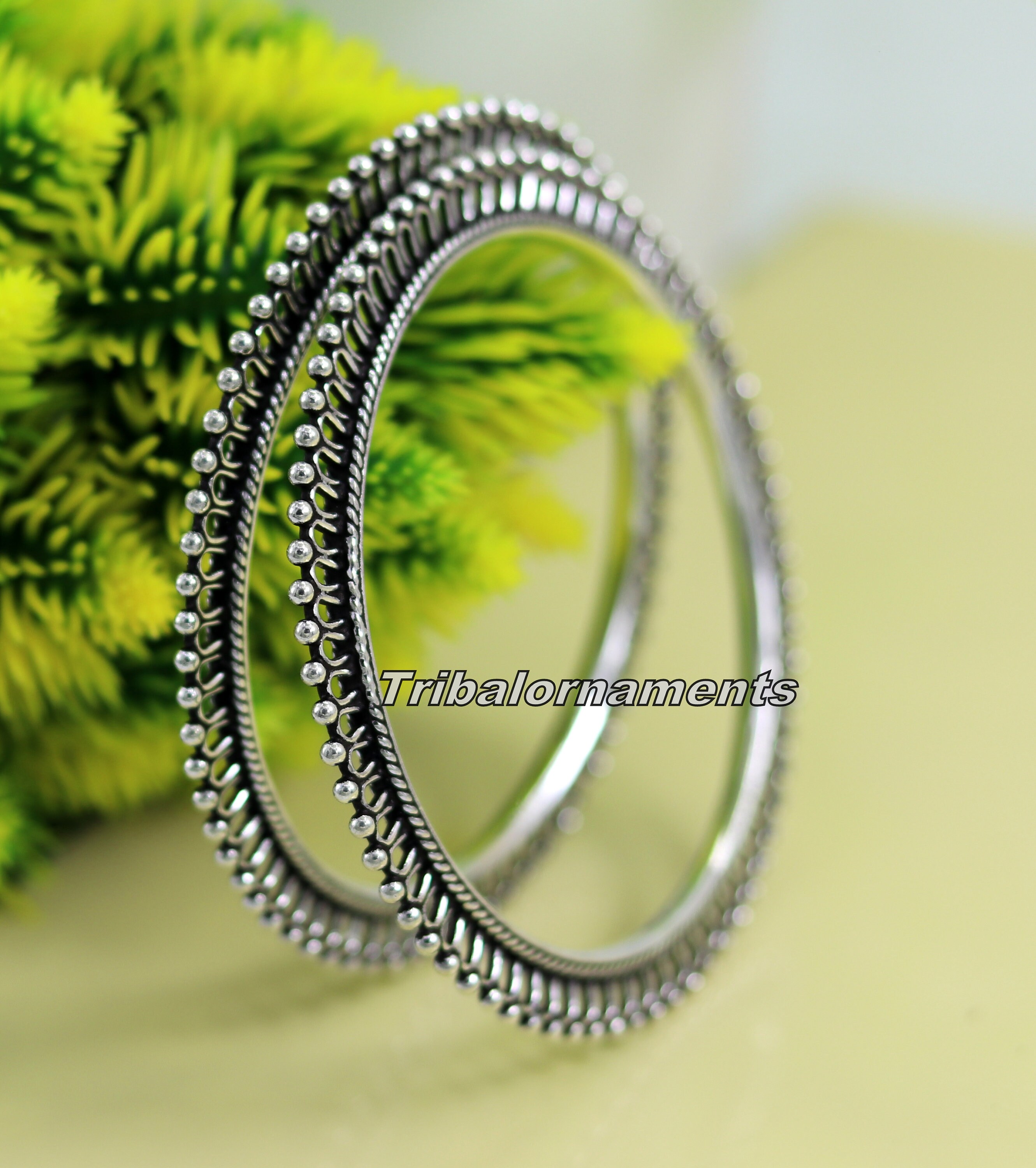 Vintage Antique Design Handmade 925 Sterling Silver Bangle Vintage Antique Design Handmade 925 Sterling Silver Bangle