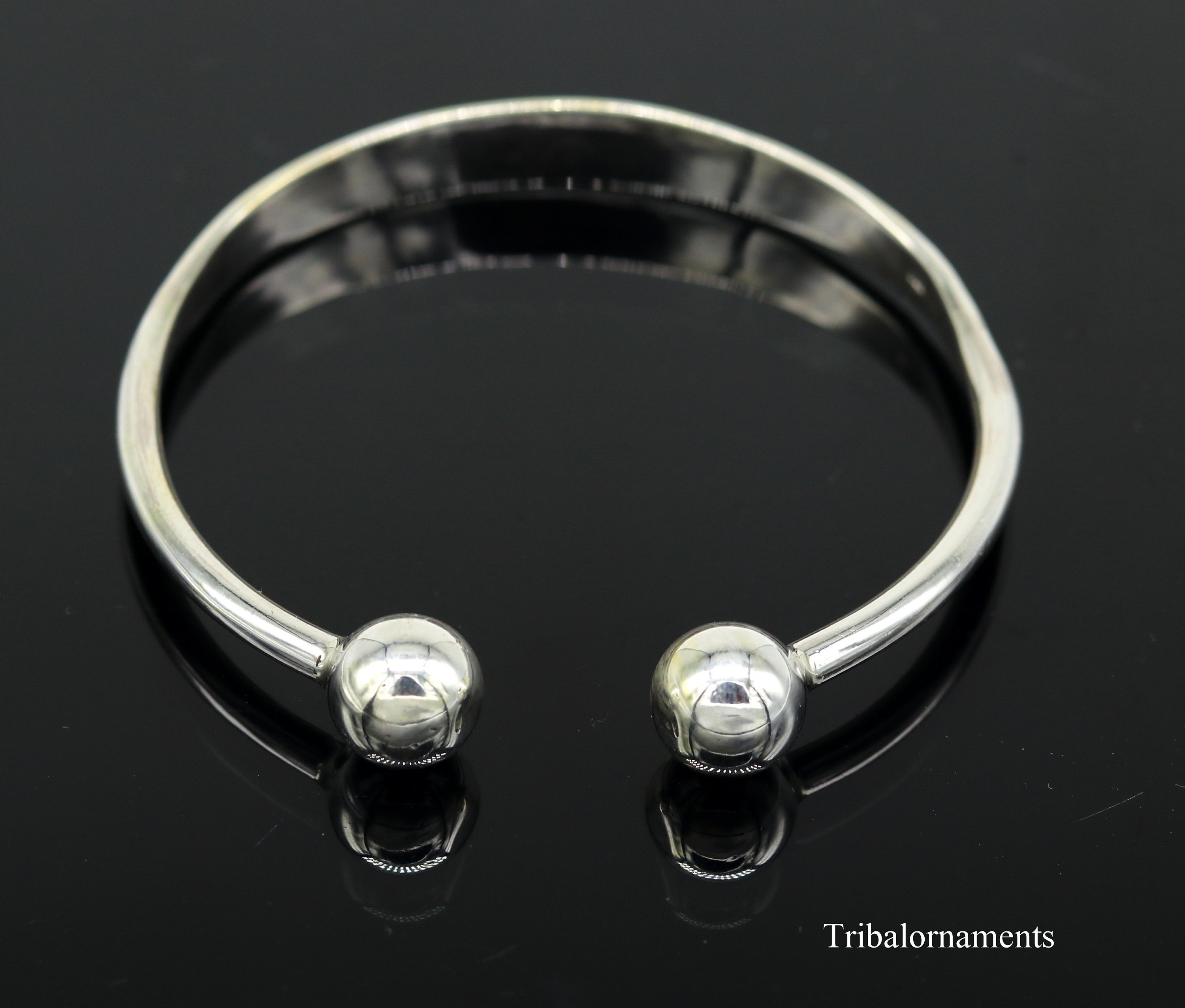 925 Sterling Silver Handmade Gorgeous Shining Adjustable