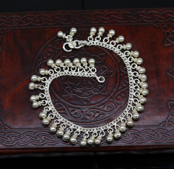 Solid sterling silver handmade vintage antique no… - image 4