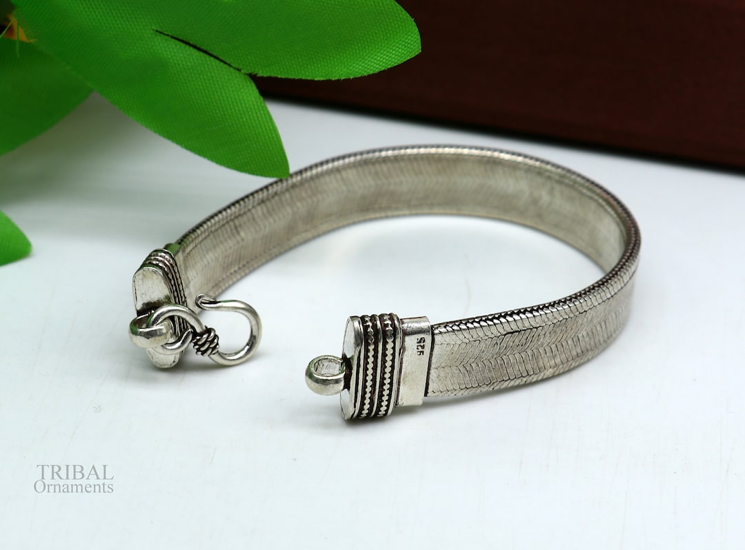 Bali Sterling Silver Bracelet Marked 925 - Ruby Lane