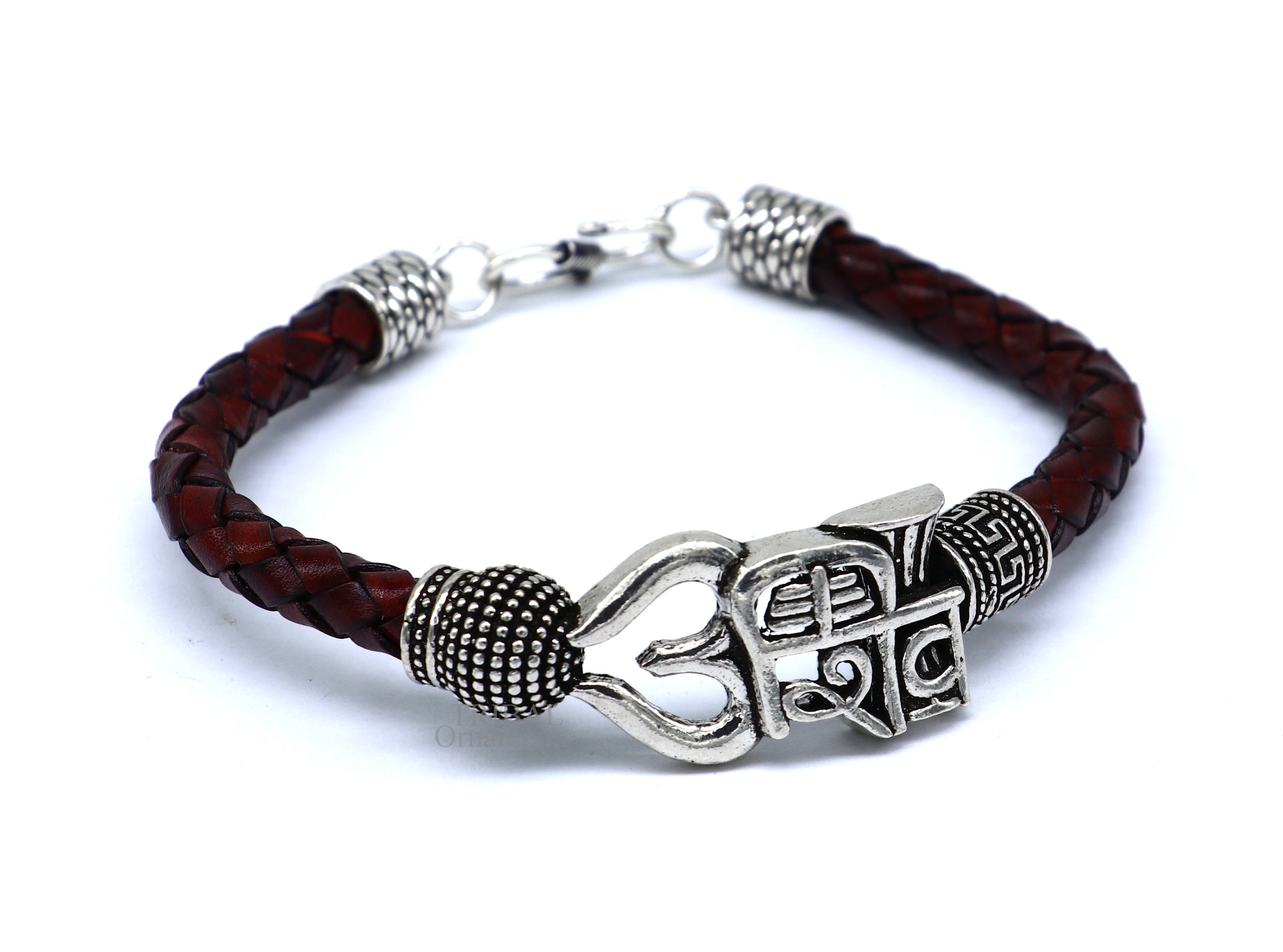 Fujii Kaze Grace bangle Om trishul bracelet Kara Hindu Kada Trishul Lo –  www.OnlineSikhStore.com