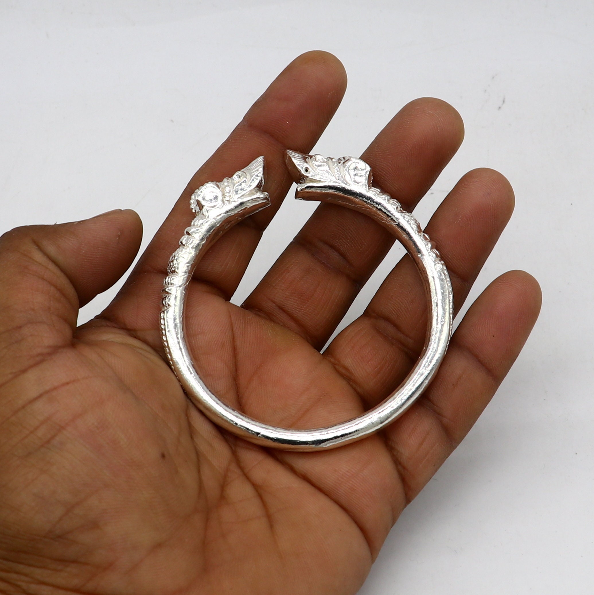 Solid 925 Silver Handcrafted Vintage Antique Style Gorgeous