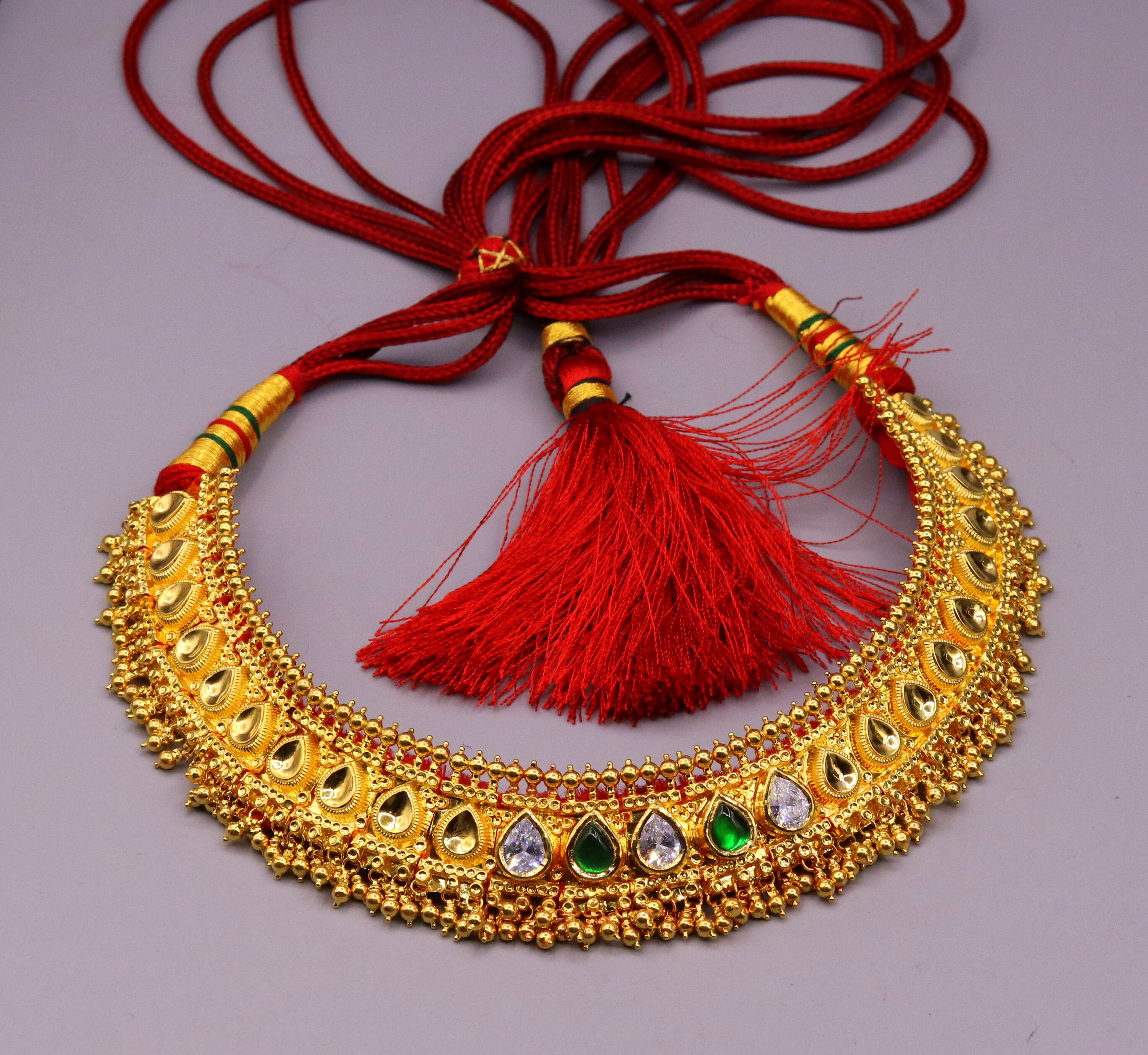 Handmade Tribal Tussi Pattern Designer 