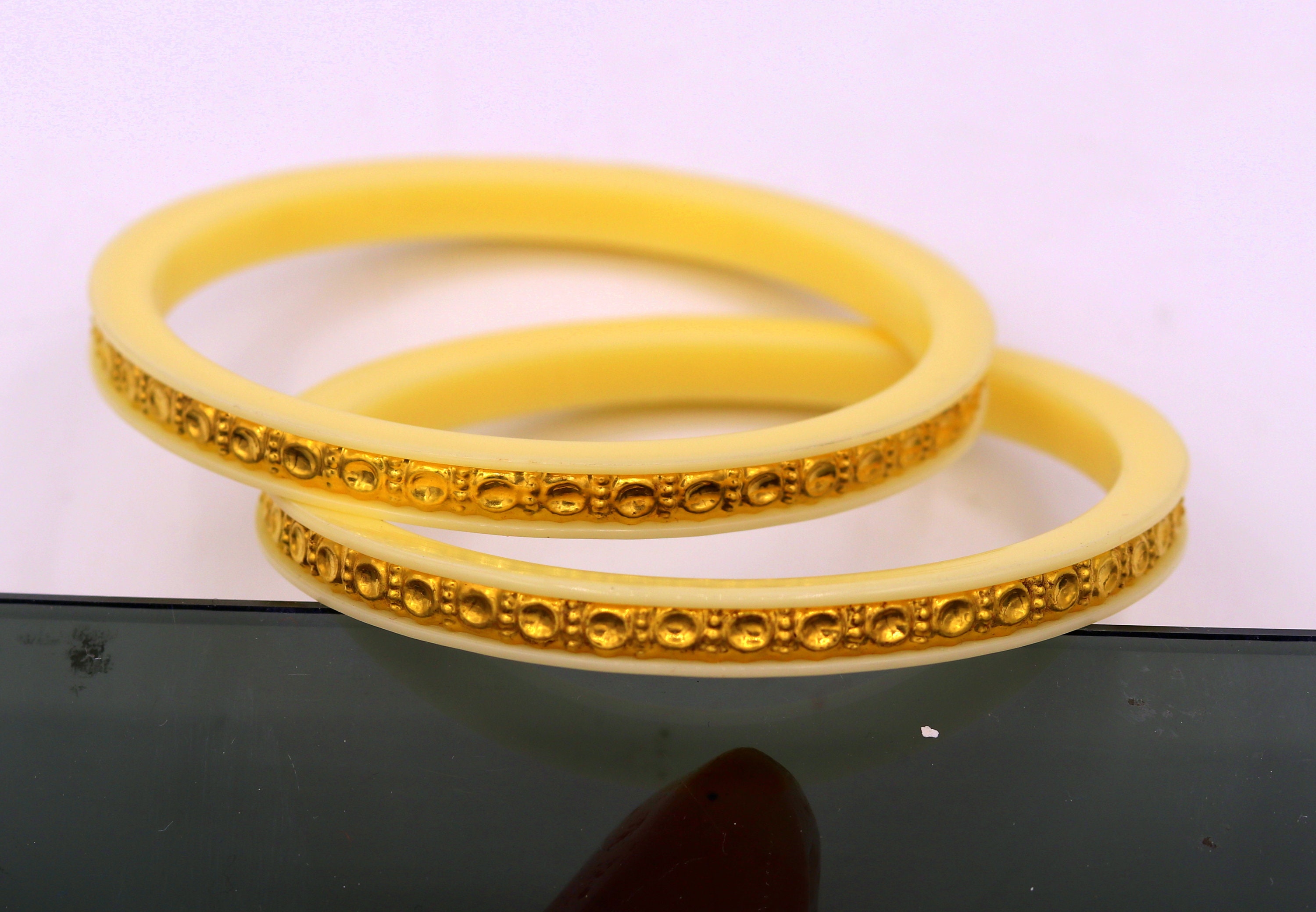 22karat Yellow Gold Handmade Vintage Antique Design Tussi 22karat Yellow Gold Handmade Vintage Antique Design Tussi