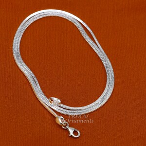 23 inches long Vintage design handmade solid chain, fabulous customized tribal belly dance jewelry from india nch170
