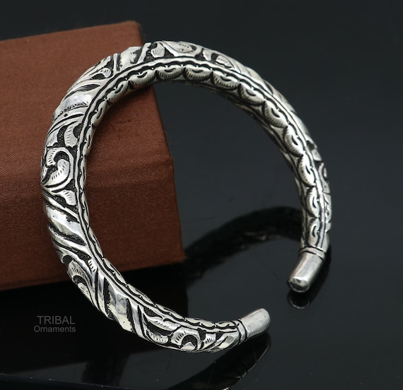 Elegant 925 Sterling Silver Handcrafted Chitai Work Customized