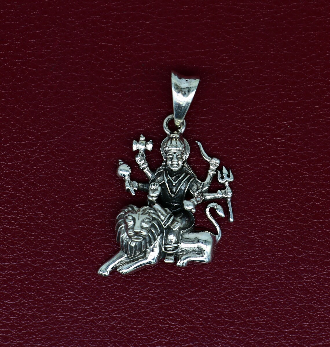 925 sterling silver handmade Goddess bhawani/ Durga maa Etsy