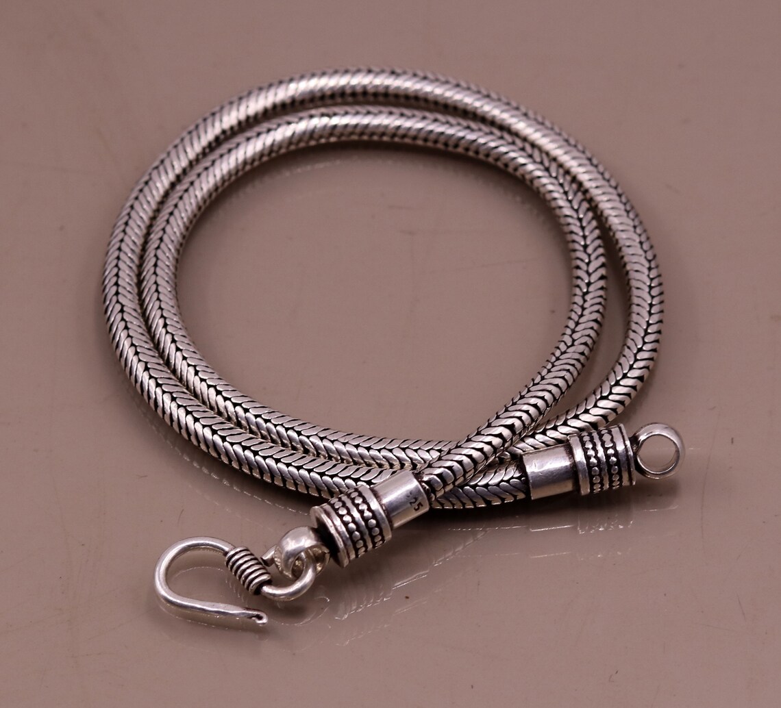 Vintage Design 925 Sterling Silver Handmade 23