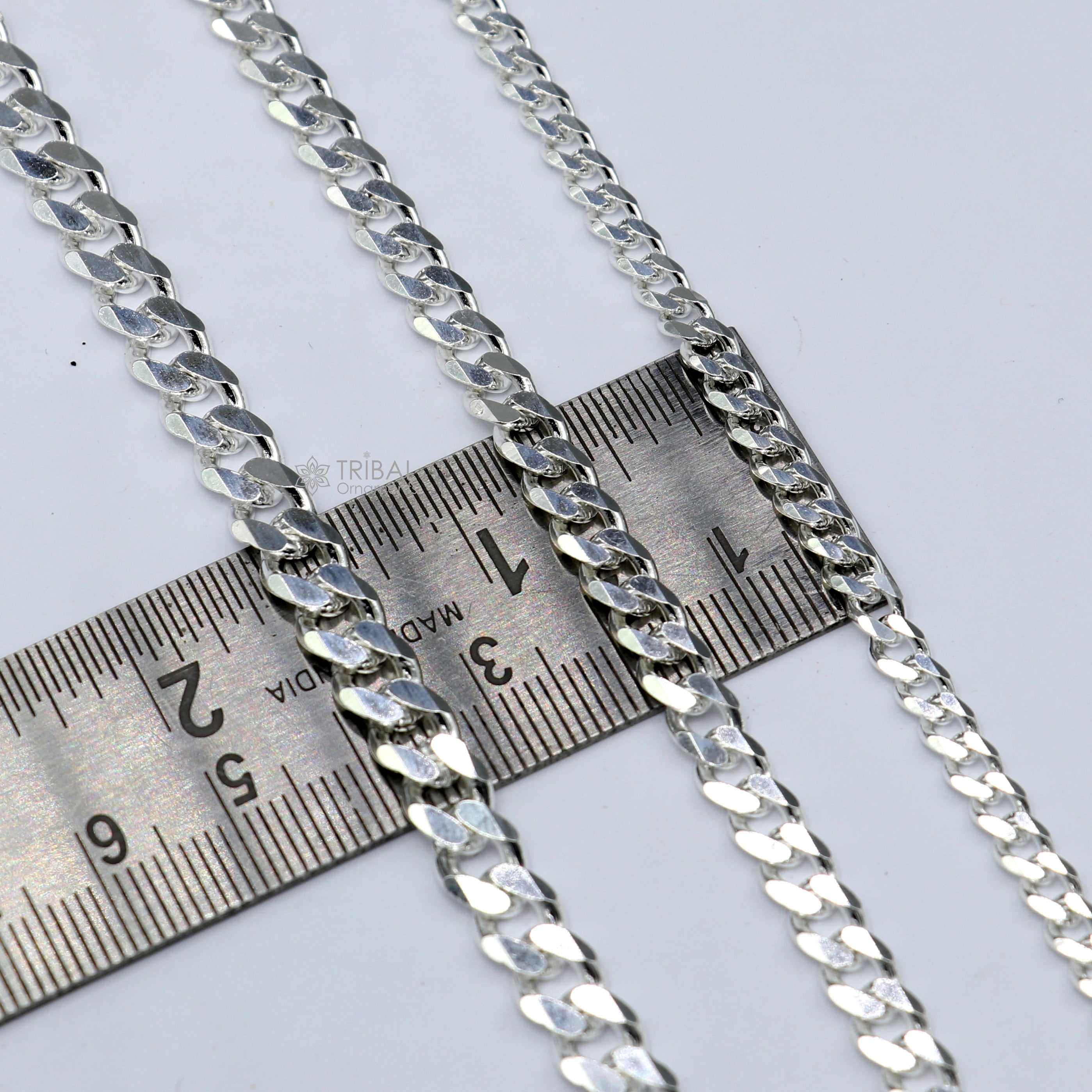 925 Sterling Silver Handmade Shiny Stylish 4mm/ 5mm/ 6mm 925 Sterling Silver Handmade Shiny Stylish 4mm/ 5mm/ 6mm