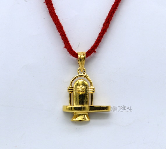 925 Sterling Silver Amazing Designer Idol Lord Shiva Lingam