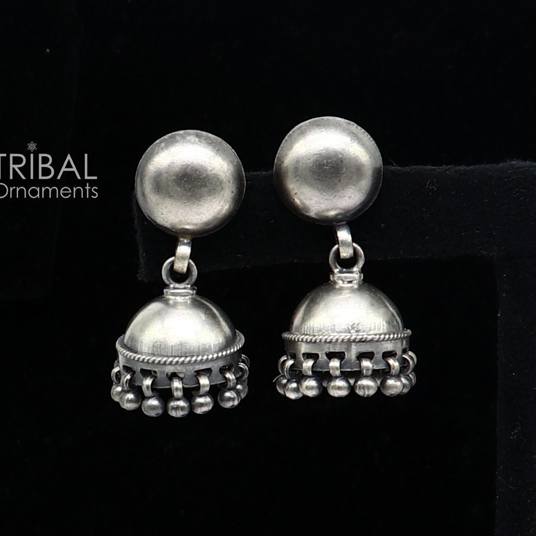 Stainless Steel Jhumka Mini - Etsy