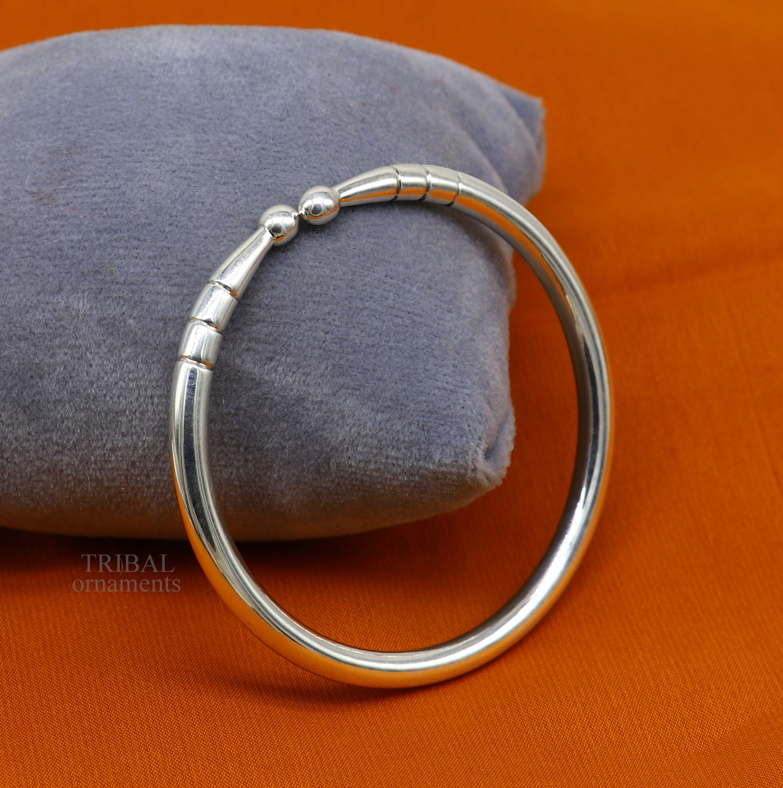 5mm 925 Solid Sterling Silver Handmade Design Plain Shiny