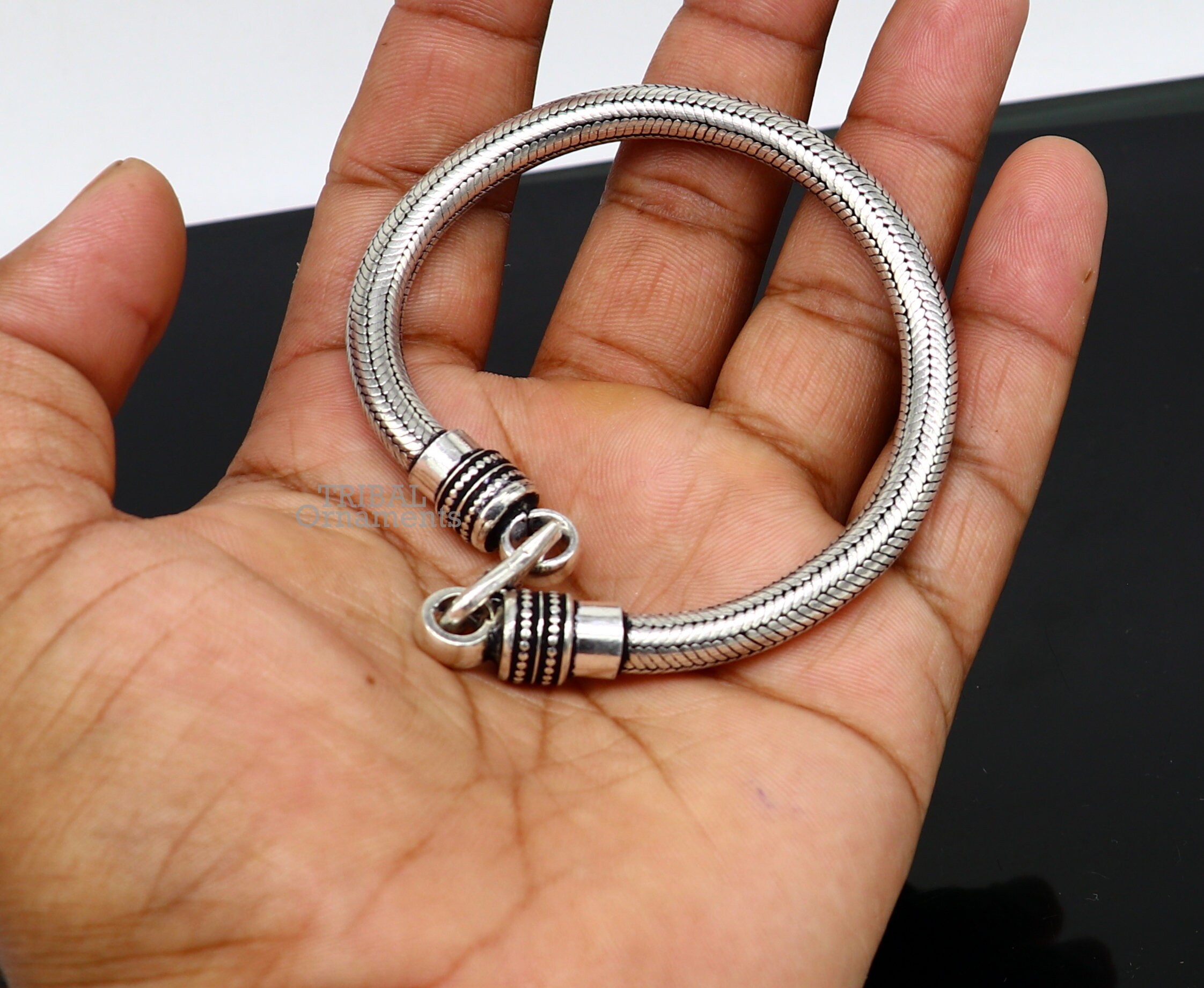 6MM Solid 925 Sterling Silver Handmade Amazing Snake Chain