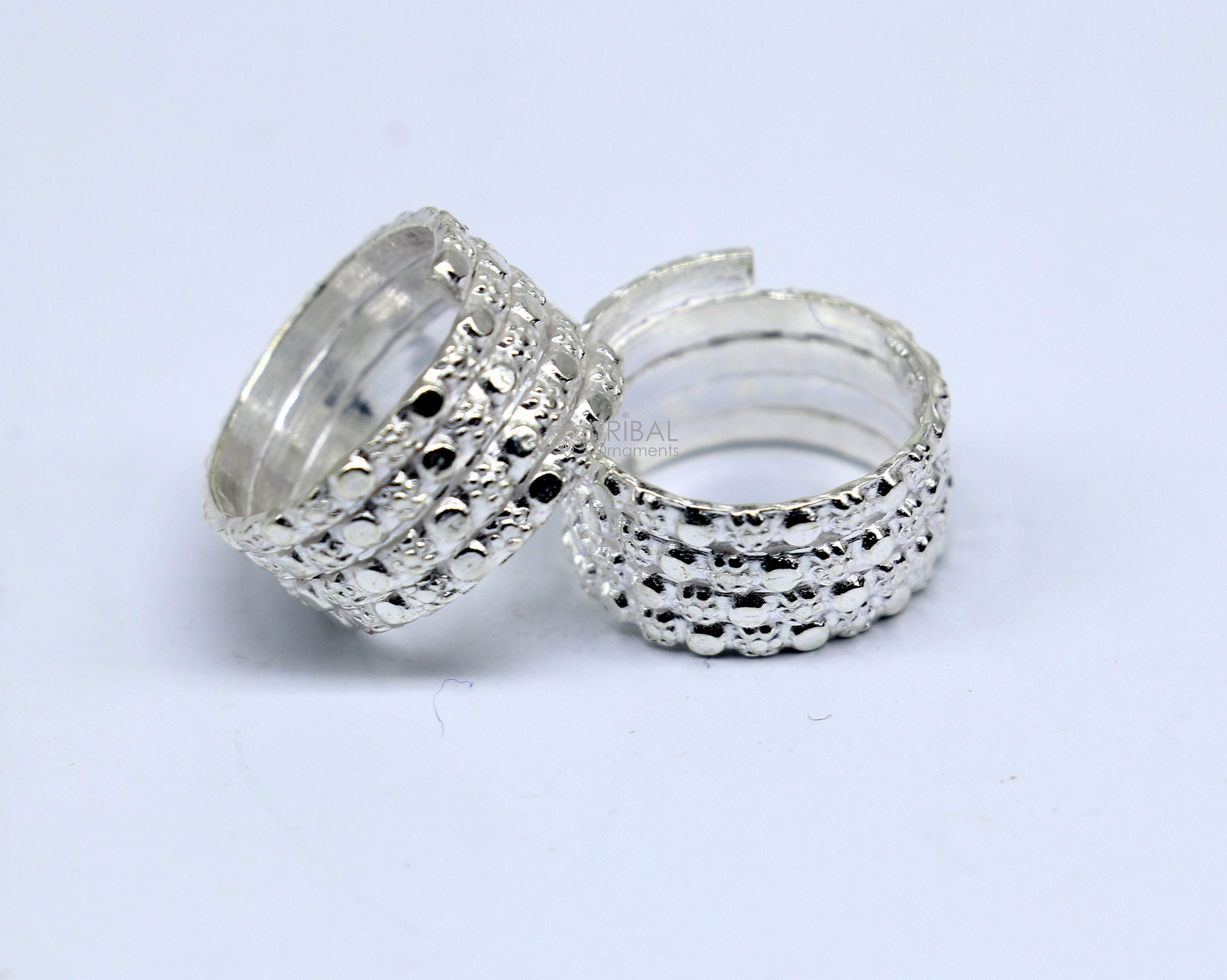 The Vilasa Kemp Silver Finger Ring-Order Ethnic Silver Rings Online — KO  Jewellery
