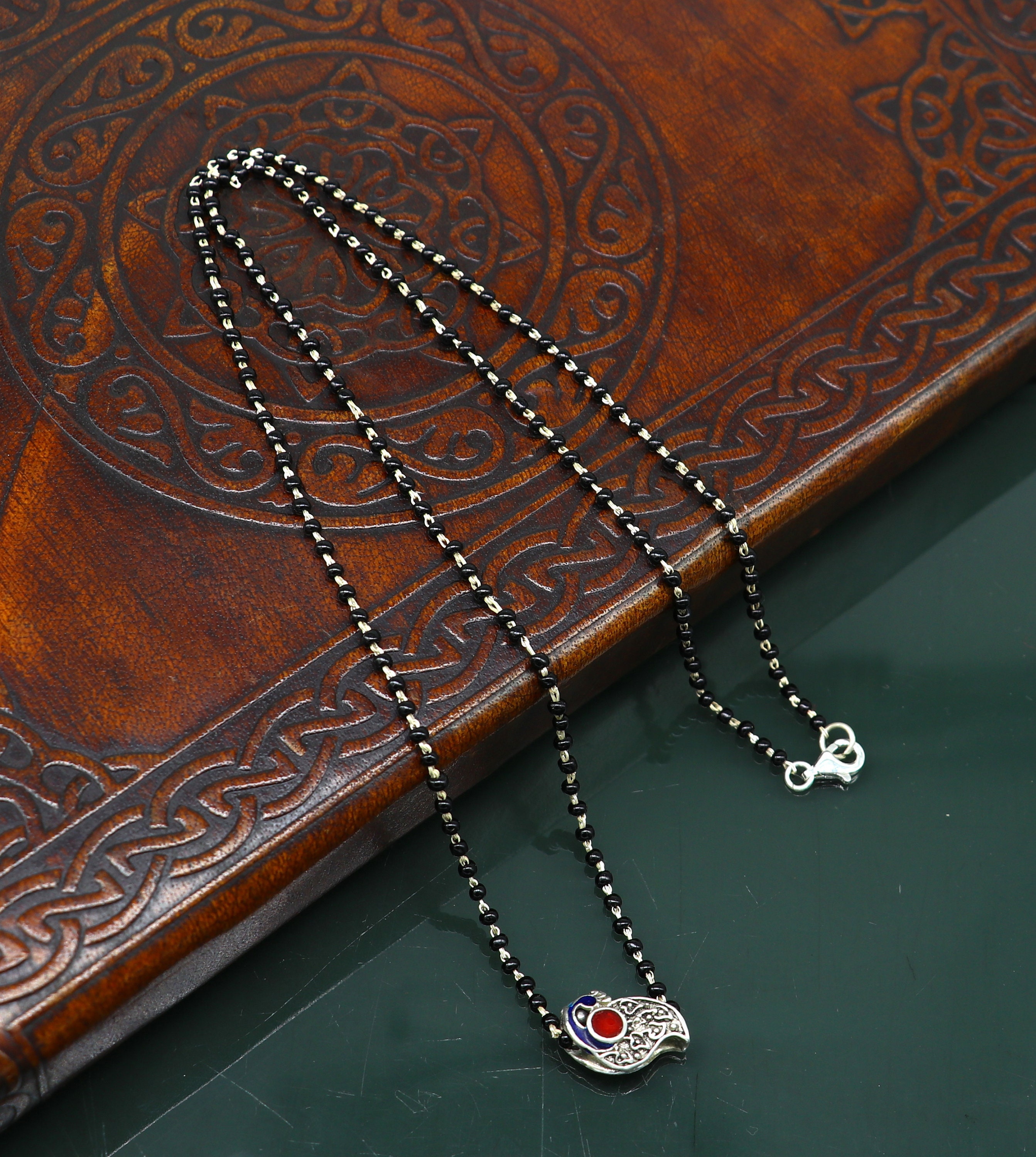 Peacock pendant sale mangalsutra