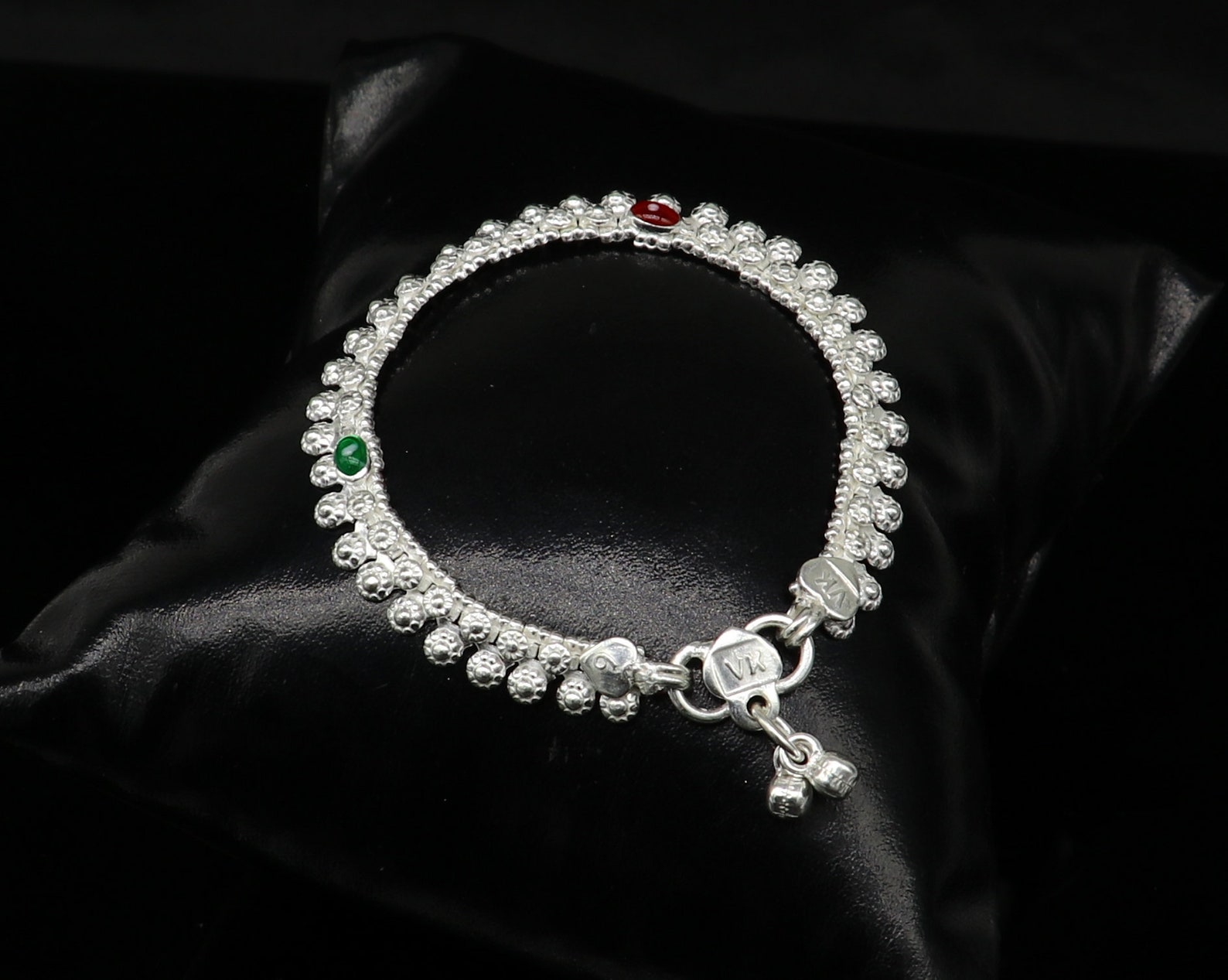 5.5 solid silver handcrafted baby anklets gift Etsy